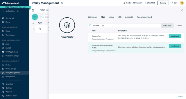 Deploy Tailscale with JumpCloud · Tailscale Docs