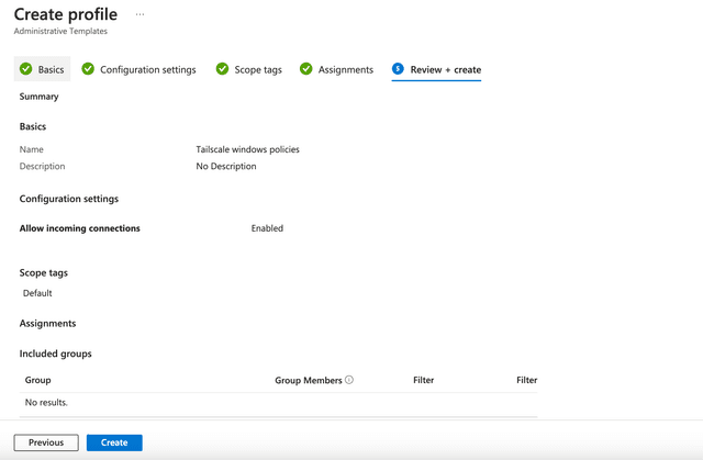 Deploy Tailscale with Microsoft Intune · Tailscale Docs